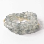 Krobo Recycled Powder Glass Smoky Trade Beads