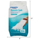 Equate Epsom Salt  Magnesium Sulfate  128 Oz  8lb   Unscented