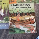 7 Vtg Illustrated Childrens Books Native American Indian Series Platt   Munk