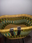 Handwoven Bolga Bicycle Basket Ghana