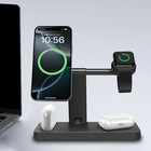 4in1 Magnetic Wireless Station Dock For Apple Watch 10 Air Pods Iphone 16 15 14