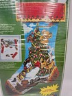 Vintage Nos Holiday Ind  Christmas Stocking Holiday Kit Woodland Christmas