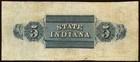 Obsolete Currency Gosport  In - Citizens Bank  5 July 1st  1857 Serial   156