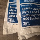 6 Vacuum Bags For Bissell Style 1   7 Bags   Samsung 5000 7000 Series Uprights