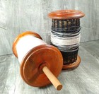 Vintage Wooden Thread Spools  Yarn  Sewing  Kite Home Devor