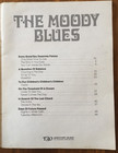 The Moody Blues   Sheet Music Book 1971 Tro Guitar  Bass  Piano  Chords  Lyrics