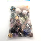 Lot Of New Unused Crafts Supplies Beads Pendants Rings Glass Metal Wide Variety
