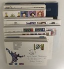 Royal Mail First Day Cover Collection 1965   1990 58 Covers Christmas Raf Science