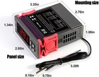 Ac 110v Universal Stc-1000 Digital Temperature Controller Thermostat W  Sensor