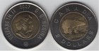 2007 Canada Two Dollar Coin Canadian Toonie  Polar Bear Unc   2 Mint Toon
