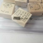 Stampin Up 2005 Fun Filled 8 Wood Mounted Rubber Stamp Set Su Retired