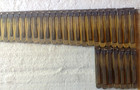 Complete Set 122 Antique Pump Organ Brass Reeds New England Organ Co 