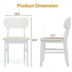 Modern Imitation Leather Upholstered Dining Chair  Suitable For Restaurants And