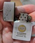 Vintage 1961 Zippo Lighter - Gulf Oil - Paragould  Ark 