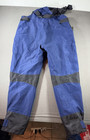 Bass Pro Shops Blue 100mph Gore-tex Rain Bibs Men   s Size Large Fishing Outdoor