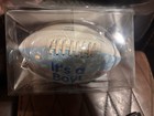 It s A Boy    Baby Keepsake Basketball Birth Announcement Self Personalized New