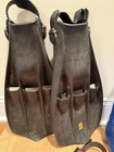 Vintage Scuba Dive Fin Lot Amf Swimaster Mark X Large Scubapro Jet Fin Id Rocket