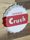New Orange Crush Soda Bottle Cap Metal Sign Man Cave Bar Garage Decor 