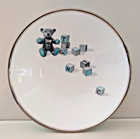 Unused Tiffany   Co  Baby Bear   Blocks Set  With Cup Bowl Plate No Box