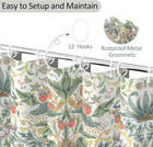William Morris Shower Curtain Vintage Anthropologie Shower Curtains For Bathroom