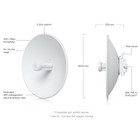 5 Pack Ubiquiti Pbe-5ac-gen2-5-us Powerbeam 5ac Gen2 25dbi 5ghz Ptp Bridge New