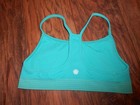 Athleta Girl Girls Sports Bra Size Xl 14 Extra Large Athletic Mint Cond