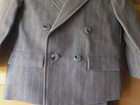 Vintage 80 s Jonathan Strong Toddler Boys Suit With White Shirt And Navy Bow Tie