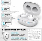 Rechargeable Ite Hearing Aids Mini Sound Voice Amplifier Enhancer Ear Hearings