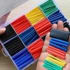 800pcs Heat Shrink Tubing Electric Insulation Tube Heat Shrink Wrap Cable Sleeve