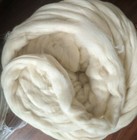 22lb Wholesale White Wool Roving Bulk Un Dyed Spinning felting chunky Yarn jumbo