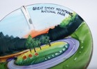 Vintage Great Smokey Mountains National Park Souvenir Plate
