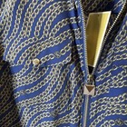 New  Michael By Michael Kors Chainlinks Shirt  Blue Size S