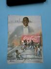 Framed Art Of Michael Jordan  23 Coca Cola On Mesh Board