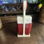 Coca-cola Salt And Pepper Shaker Set 1993 Red White Vending Machine Design