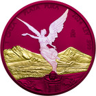 2024 Mexico 1 Oz Silver Libertad Space Pink Opal Coin