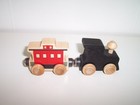 Maple Landmark Wooden Train Great Smoky Mountains Rr Engine Lot Fits Thomas