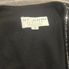 St  John Evening Rhinestone Corset Style Santana Knit Jacket Rare Size 8 Fitted