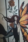 Amy Brown Fantasy Art Print  Amber Rose 3  Signed  Numbered 56 250 Fairy Faeries