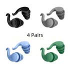 18pair Silicone Corded Ear Plugs Reusable Hearing Protection Noise Reduction