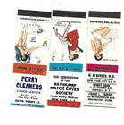 3 More Girlie  Matchcovers