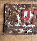 Rare Vintage Raleigh Nc North Carolina 1973 City License Plate Topper  ax 513