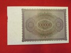1923 100 000 German Mark Banknote Reichsbanknote Inflation Notgeld Money Au unc