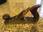 Vintage Hand Wood Plane - Made In Usa - Unknown Brand Carpentry Tools Ratrod