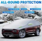 Snow Car Cover Waterproof All Weather Protection Anti-uv Rain Snow Anti Scratch