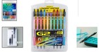 Ergonomic G2 Gel Roller Pen Set - 0 7 Mm Fine Point  Vibrant Colors  20 Pack
