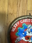 Vtg 1995 8  Looney Tunes Santa Bugs Bunny Christmas Wall Display Art Plush