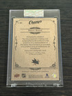 2020-21 Upper Deck Clear Cut Champs Autographs Brent Burns Auto  c-bu Sharks  25