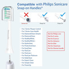 12 Pack Toothbrush Replacement Heads Compatible With Philips Sonicare White