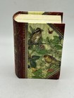 Faux Book Storage Box Birds Foliage Small 3 1 16    Wide 4 3 8    Tall X 1 5    Deep