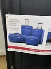 American Tourister 3 Piece Softside Set - Luggage Black  missing Wheeled Duffel